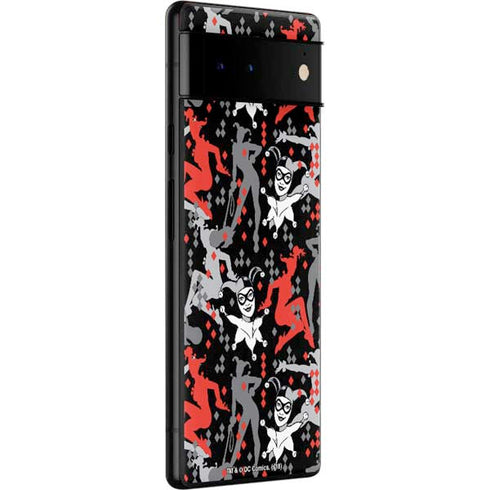 DC Comics Harley Quinn All Over Print Google Pixel 6 Pro Skin